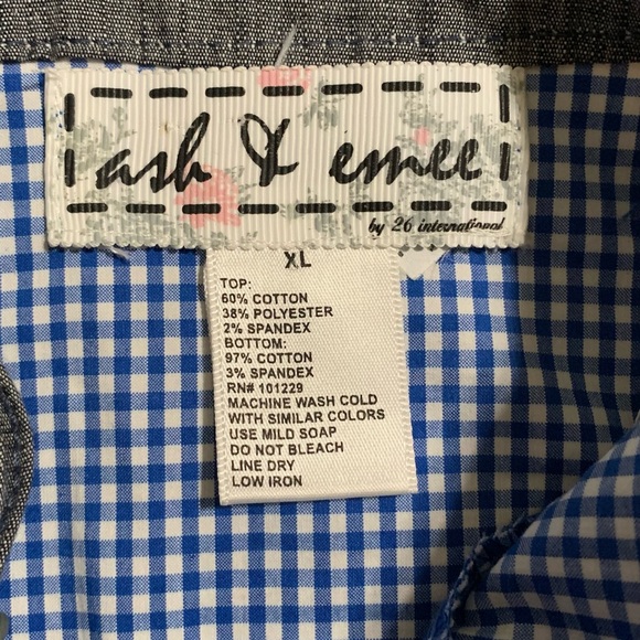 Ash & Emee Gingham Romper - Picture 5 of 5